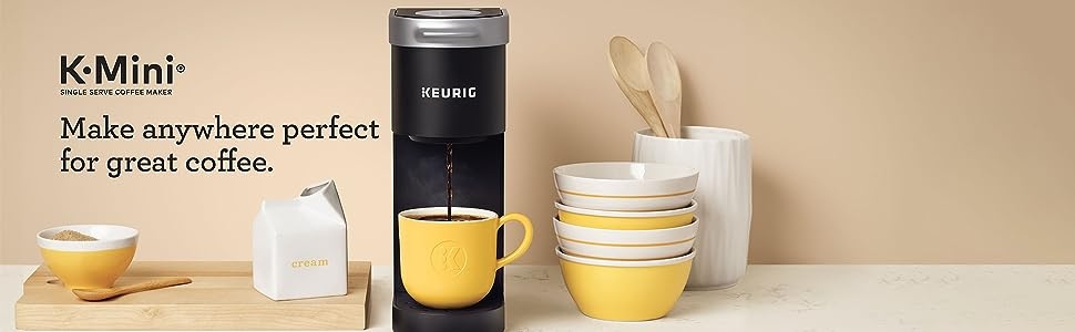 keurig k-mini, coffee maker, coffee pod, single serve coffee maker, keurig, kuerig