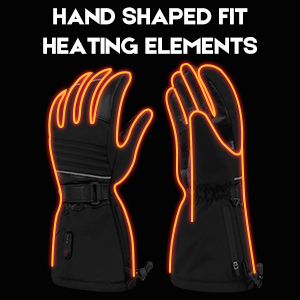 heated glove fit perfect